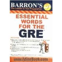 Barron's essential words for the GRE