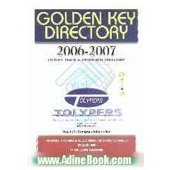 Golden key directory: table of contents: gold star section, white star section