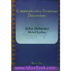 Communicative grammar dimensions (begining)
