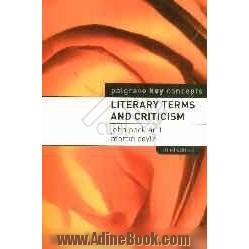 Literary terms and criticism