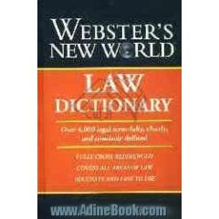 Webster's new world law dictionary
