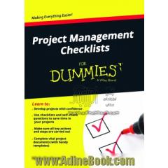 Project Management Checklists for DUMMIES