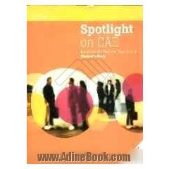 Spotlight on CAE students book