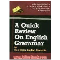A quick review on English grammar for non-major English students