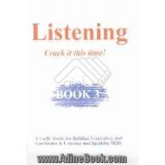 Listening: crack it this time!: book 3