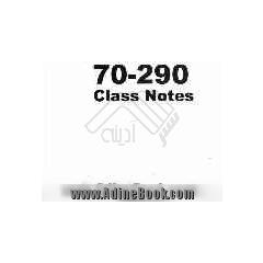 70 - 290 class notes