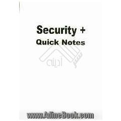Security+ quick notes