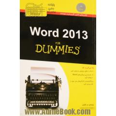 Word 2013 for dummies