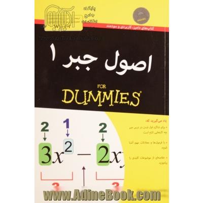 اصول جبر 1 for dummies