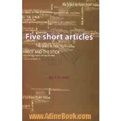 Five short articles