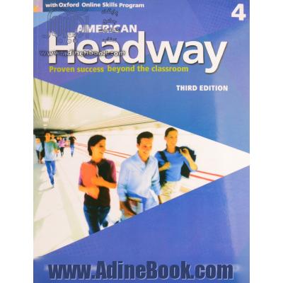 American headway 4 upper-intermediate pack (student and work book with answer key)  Third edition