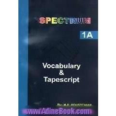 Spectrum 1A vocabulary & tapescript