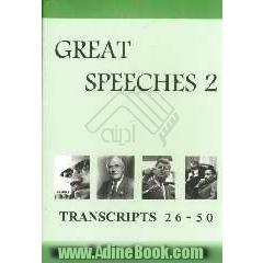 Great speeches 2: transcripts 26-50