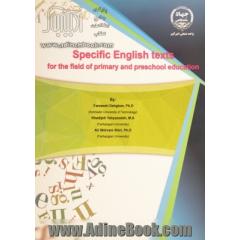 Specific english texts for the field of primary and preschool education