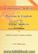 Contrastive analysis of Persian & English and error analysis
