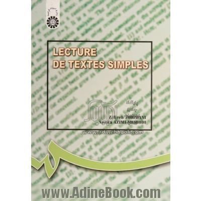 Lecture de textes simples (revu et corrige)