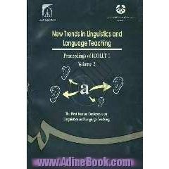 New trends in linguistics and language teaching: proceedings of ICOLLT 1