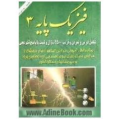 فیزیک پایه 3: شامل درس و تمرین و قریب 1500 سوال و تست با پاسخ تشریحی: ویژه دانش آموزان مدارس ...