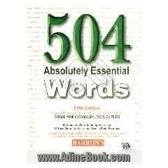 ترجمه کامل 504 Absolutly essential words