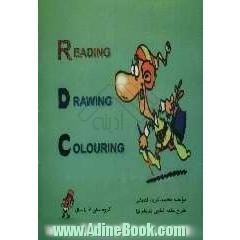 Reading, colouring, drawing