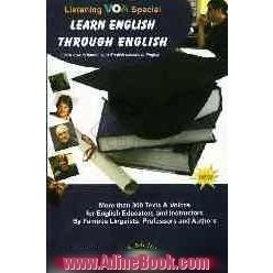 Learning English through English for English instructors, teachers & studentsویژه اساتید، دبیران و دانشجویان زبان انگلیسی