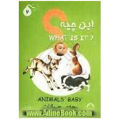 این چیه  = ?What is it: بچه ی حیوانات = Animals' baby