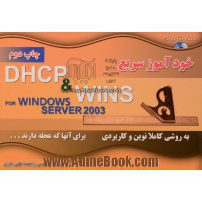 خودآموز سریع DHCP & Wins