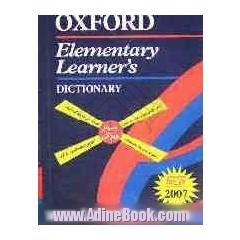 فرهنگ آکسفورد مقدماتی جیبی = Oxford elementary learner's dictionary pocket