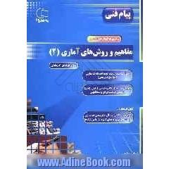 مجموعه کتابهای کار مفاهیم و روشهای آماری (2) کد درسی 469/8: تمرینات و مسائل کتاب درسی (بدون پاسخ) با فضای مناسب برای پاسخگویی، سوالات طبقه بندی شد