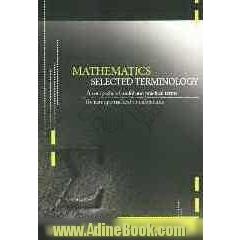 Mathematics selected terminology
