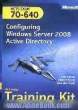 MCTS self-paced traning kit (Exam 70-640): configuning windows server 2008 active directory