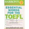 Essential words for the TOEFL
