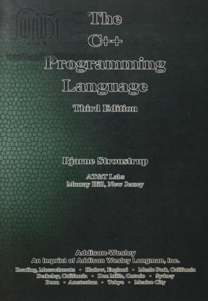 خرید کتاب The C++ Programming Lnguage (third Edition) اثر bjarne Stroustrup