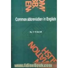Common abbreviation in English